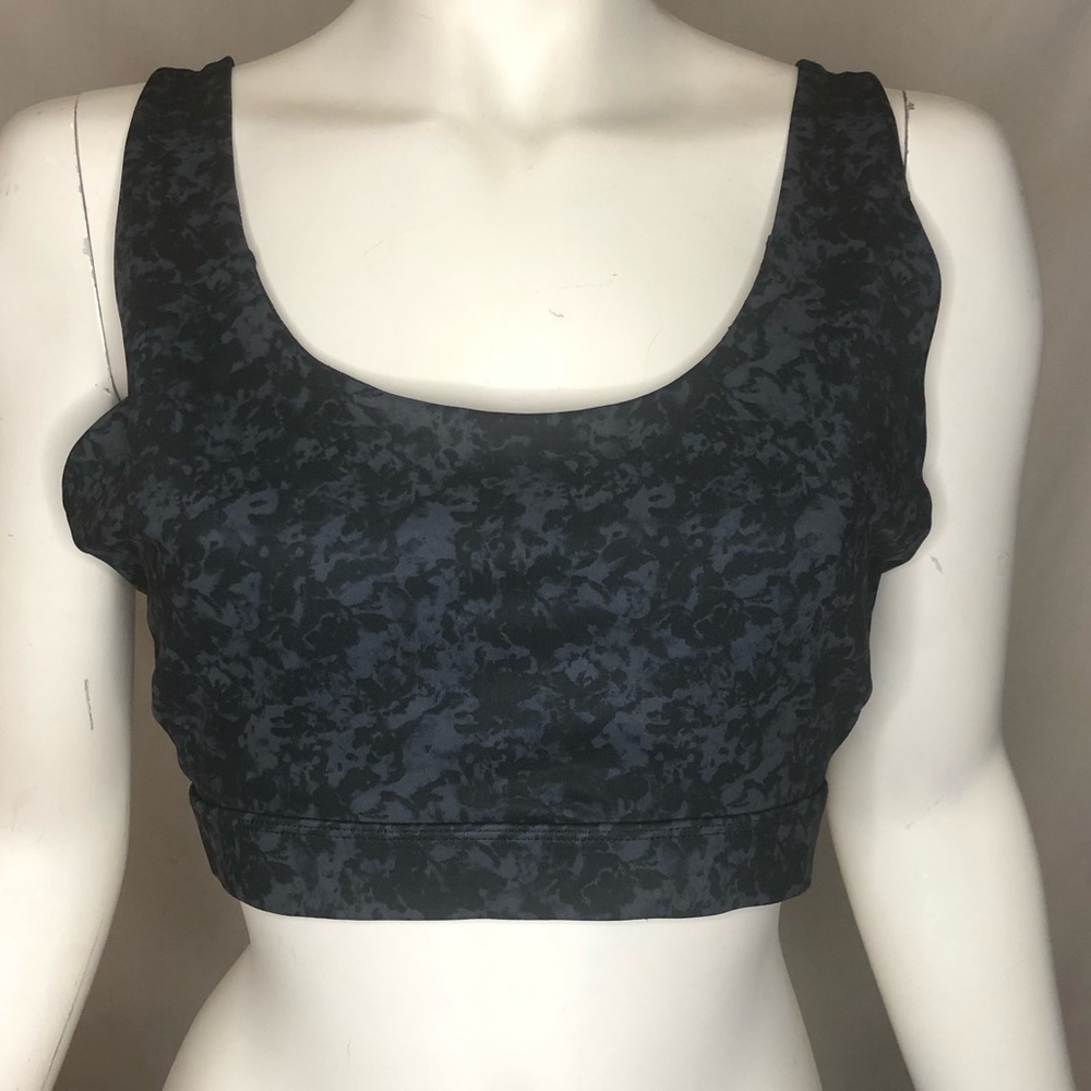 Woman’s Lole black and dark grey sports bra size XL
